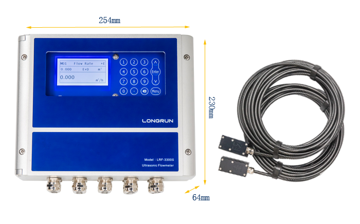 Clamp-on Ultrasonic  Flow Meter